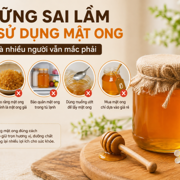 Những sai lầm khi sử dụng mật ong mà nhiều người vẫn mắc phải